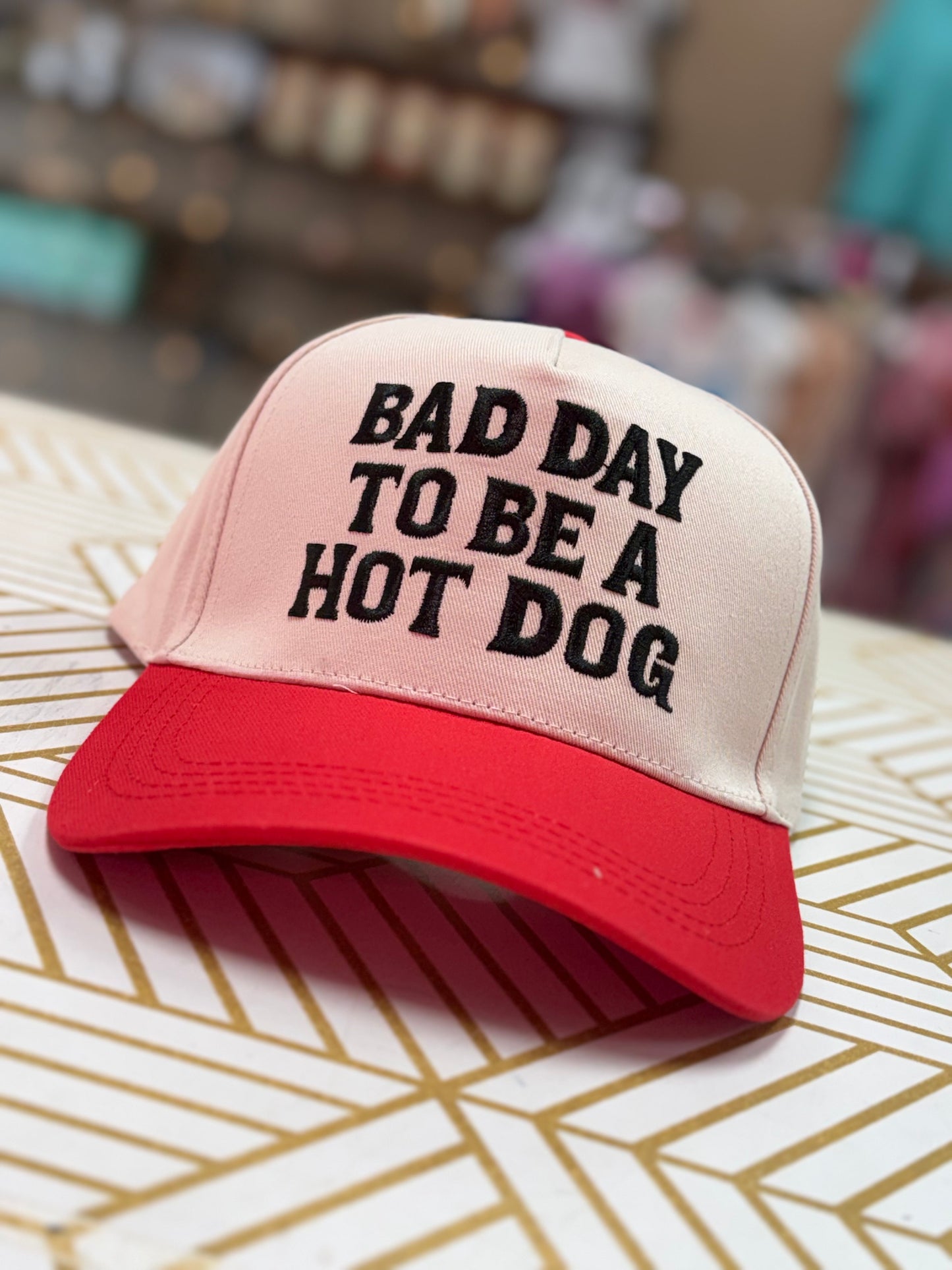 Hat | Red Bad Day To Be A Hot Dog