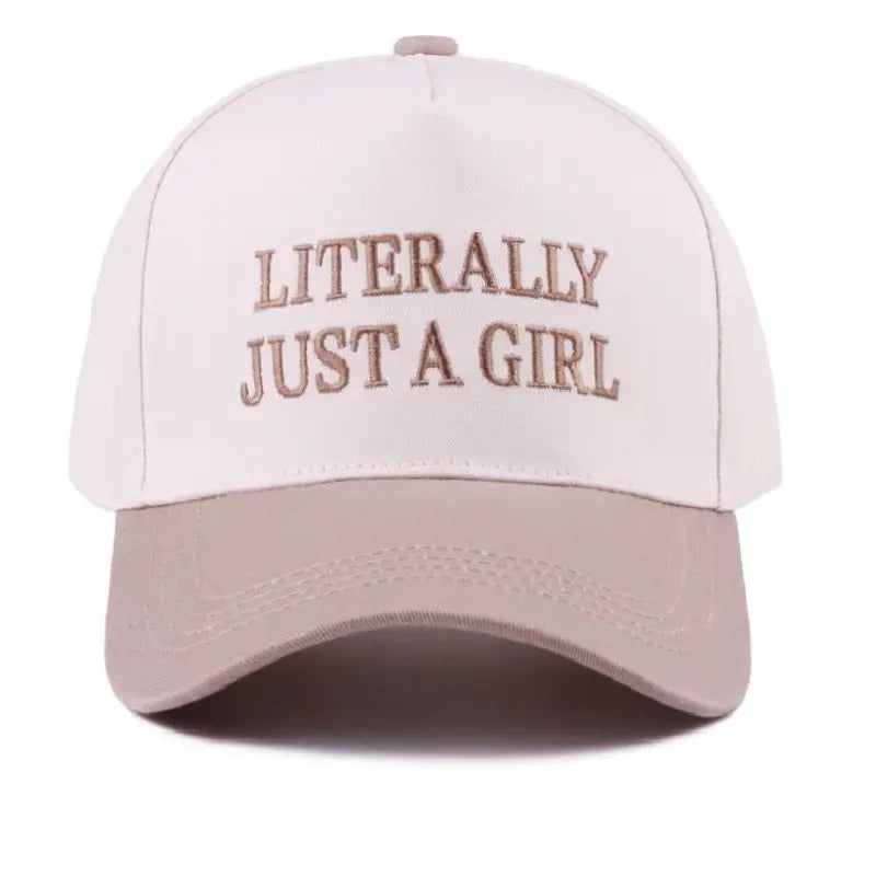 Literally Just A Girl | Tan Hat
