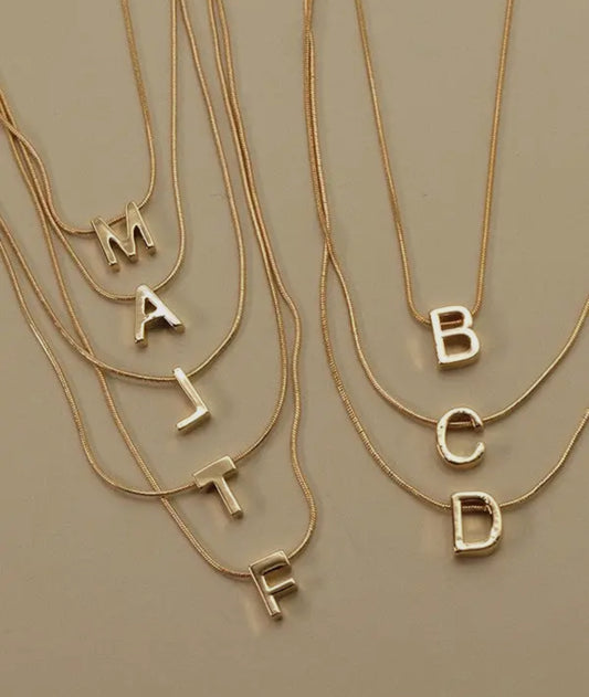 Delicate Initial Necklace