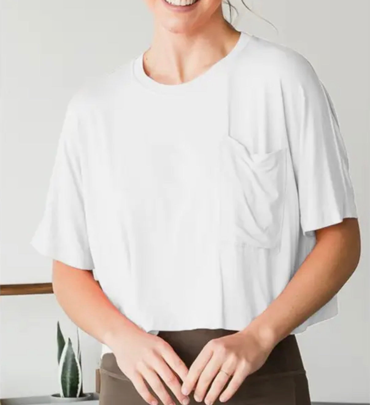 Basic Pocket Tee | White