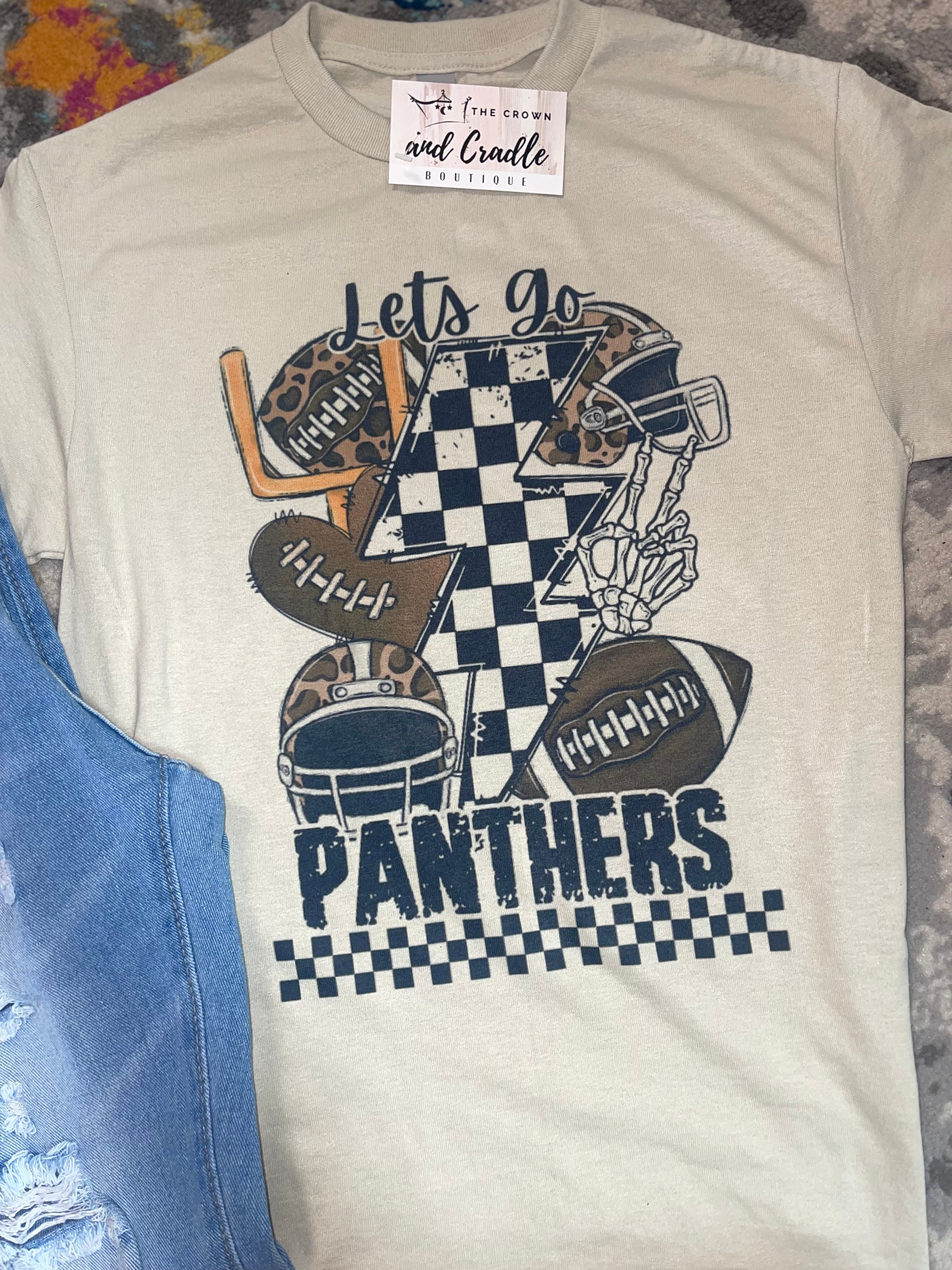 Vintage 1995 Carolina Panthers T-Shirt Size Large