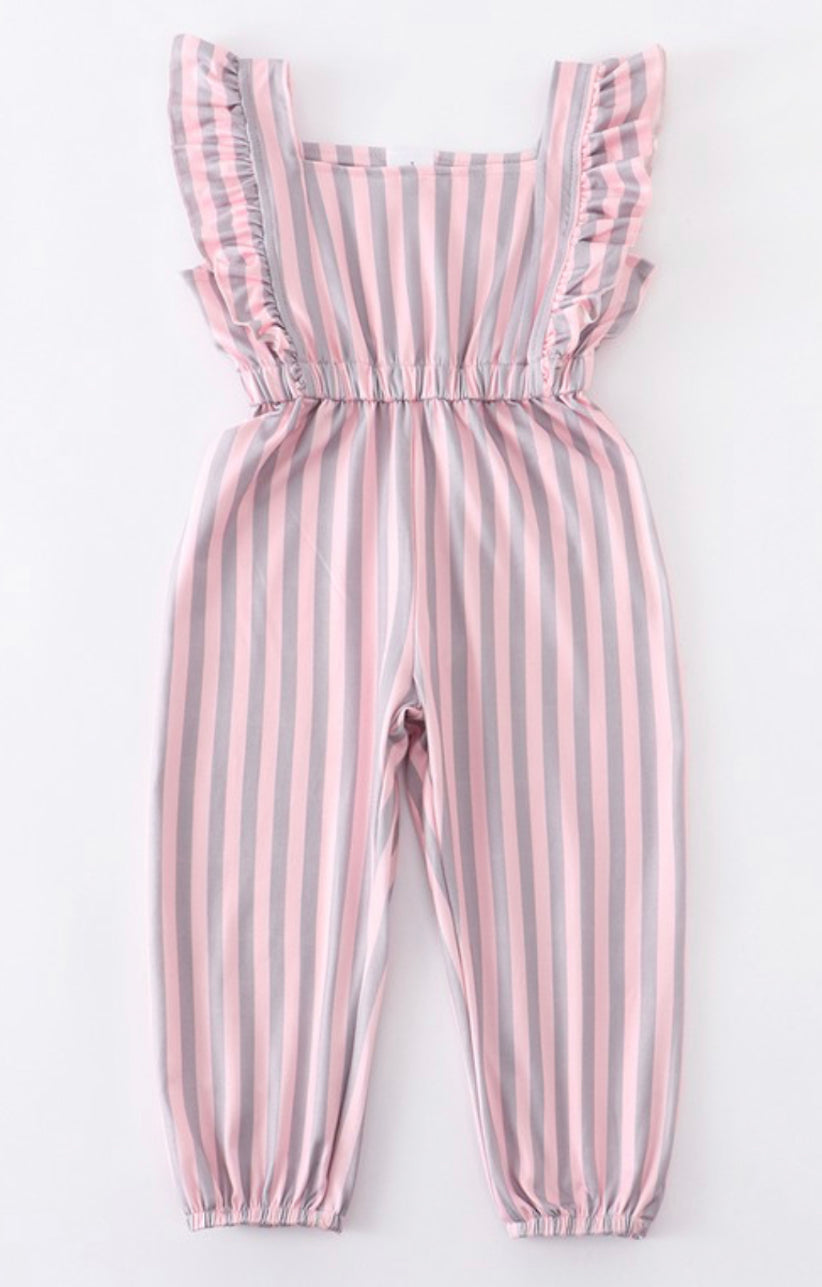 Blushing Stripes Jumpsuit
