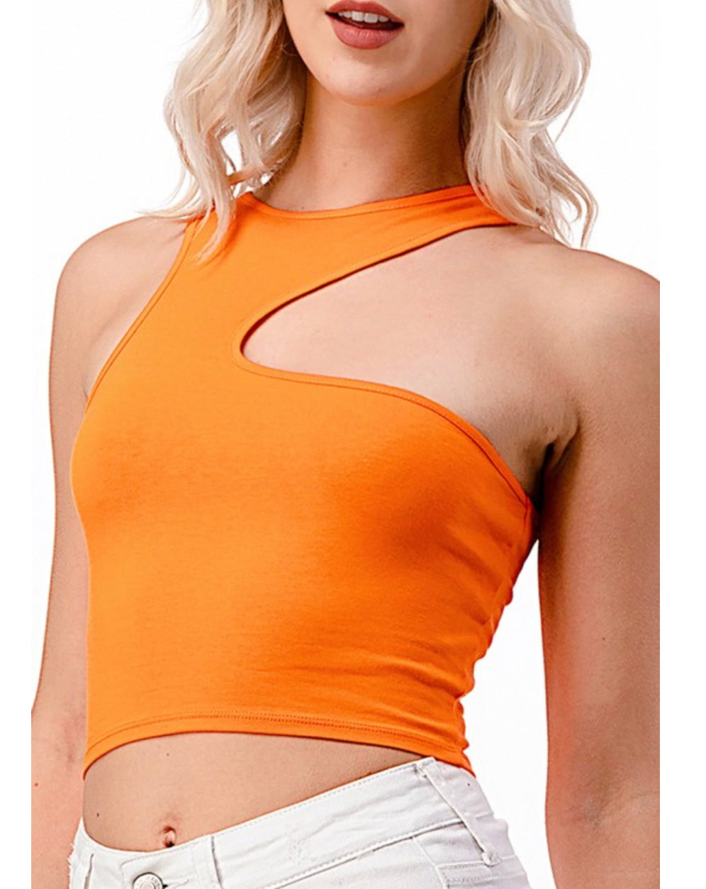 Cut Out Crop Top (4 Colors)