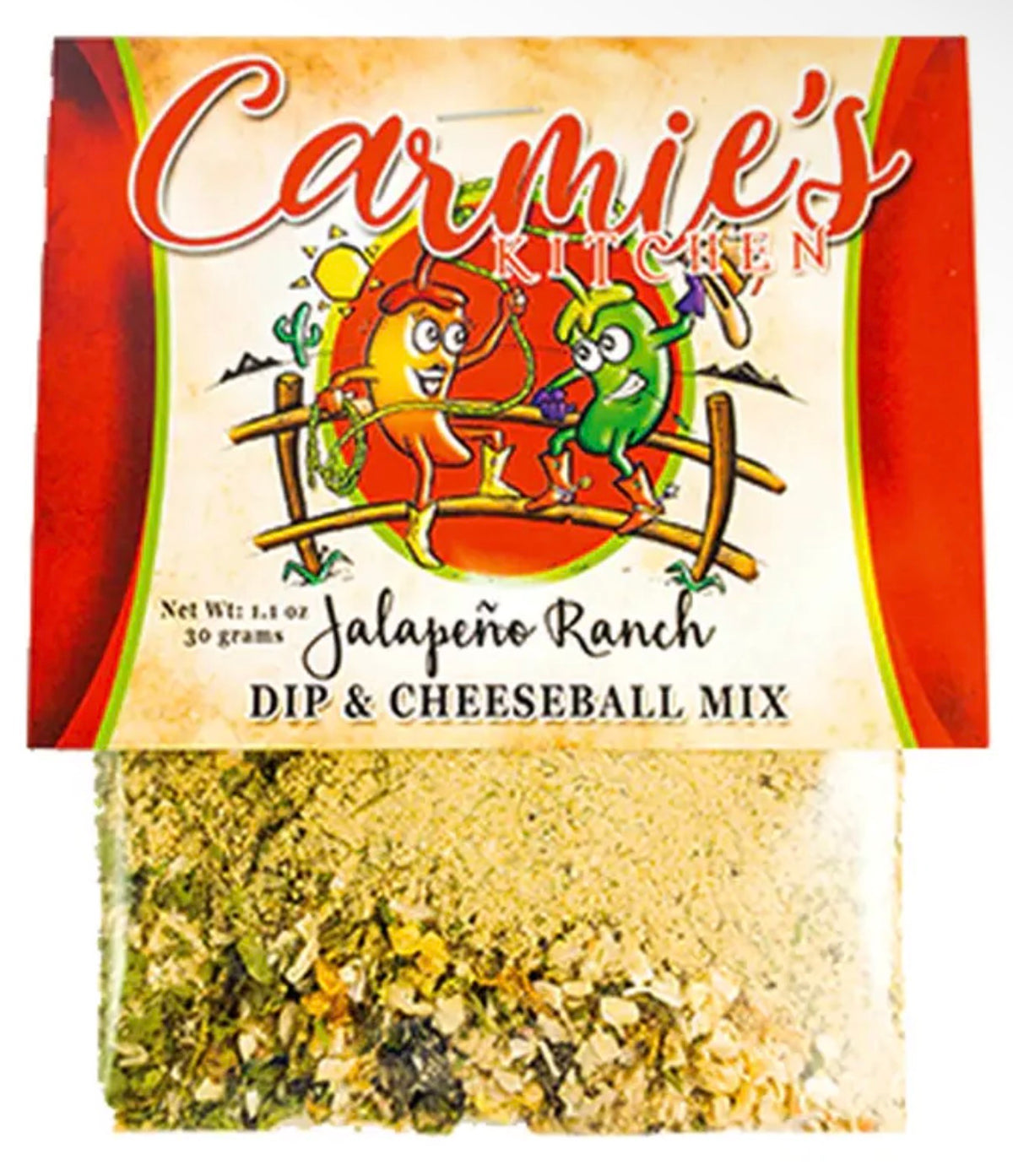 Carmie's Kitchen Dip Mix | Jalapeño Ranch