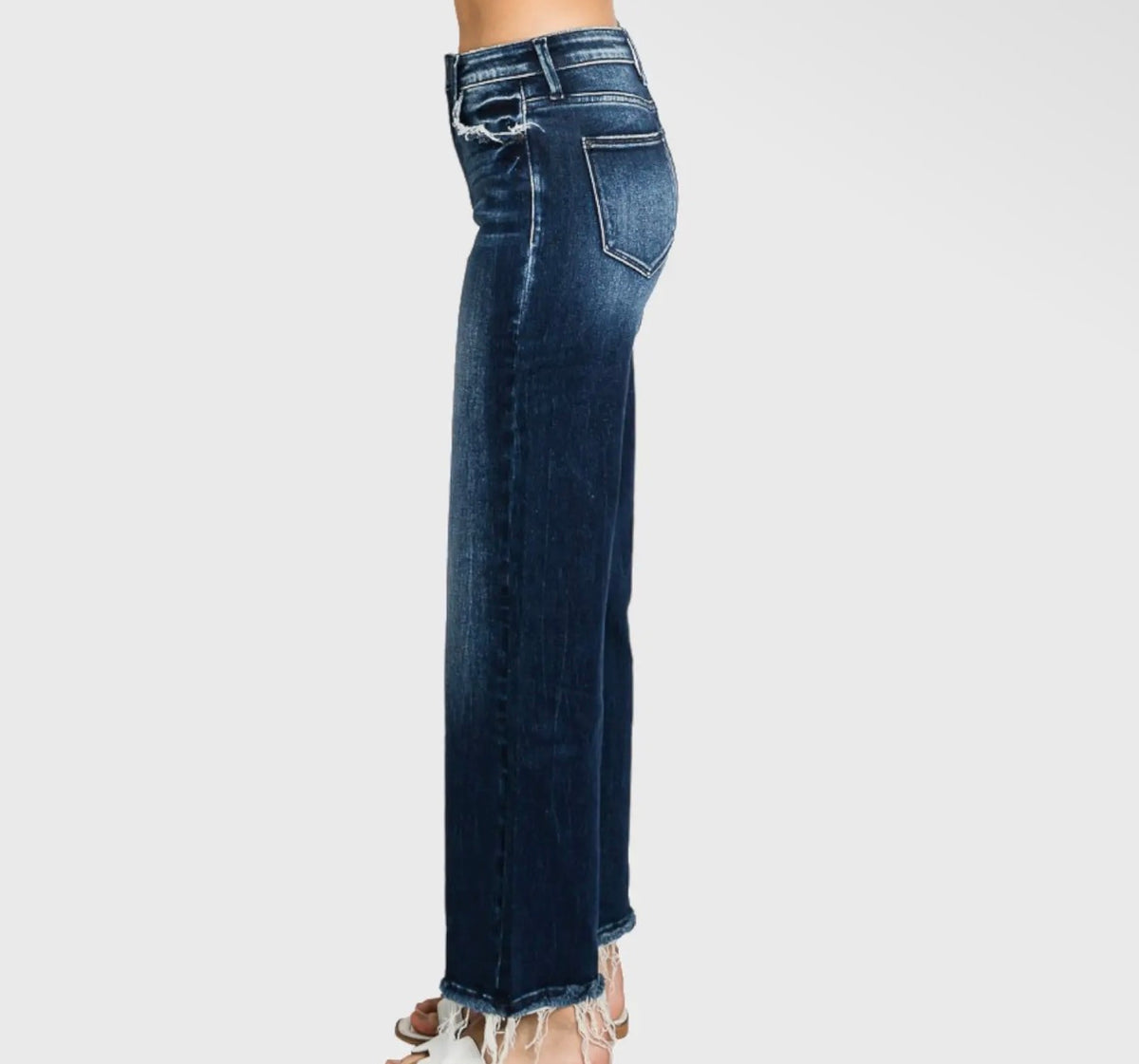 High Rise Classic Straight Jeans