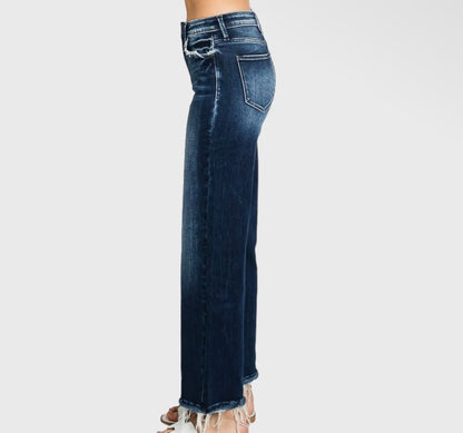High Rise Classic Straight Jeans