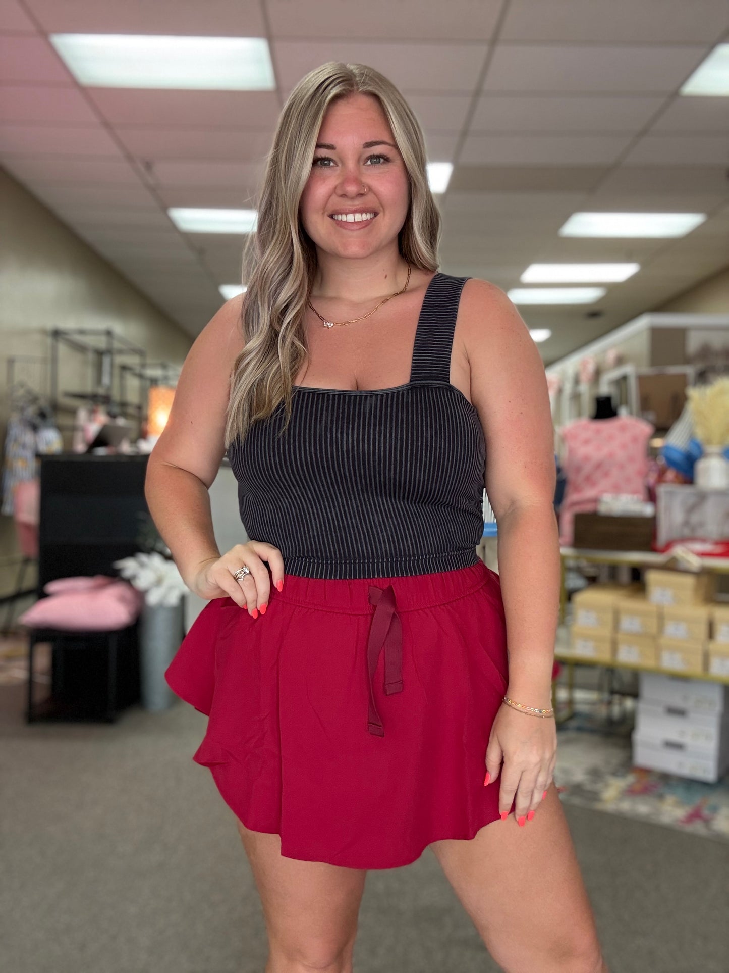 Flowy Skort | Cabernet