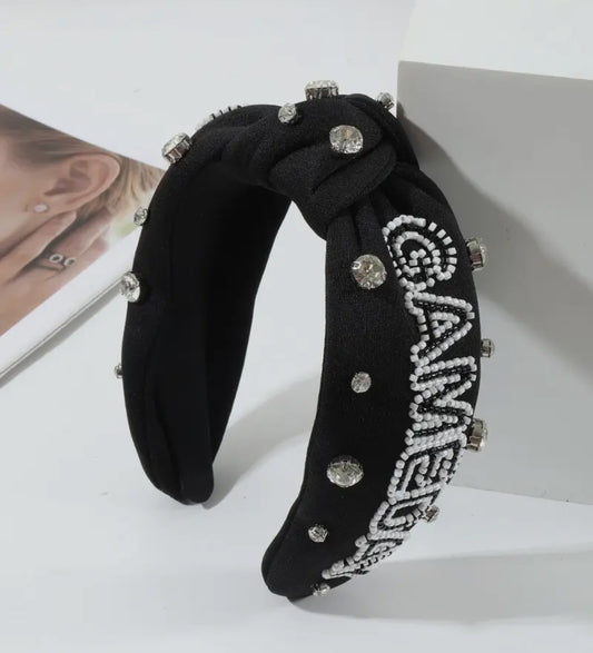 Game Day Headband | Black