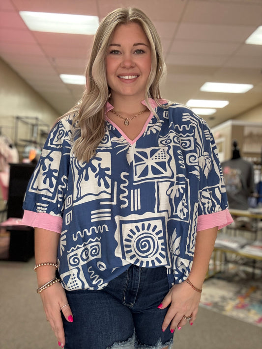 Beach Please Top | Plus Size