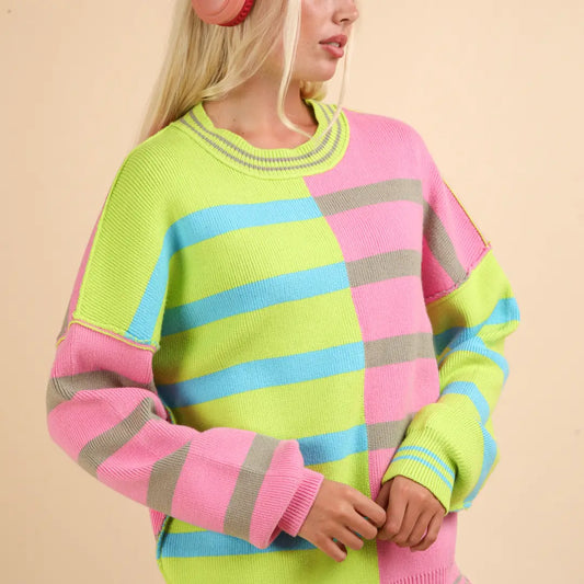 Sasha Sweater | Lime