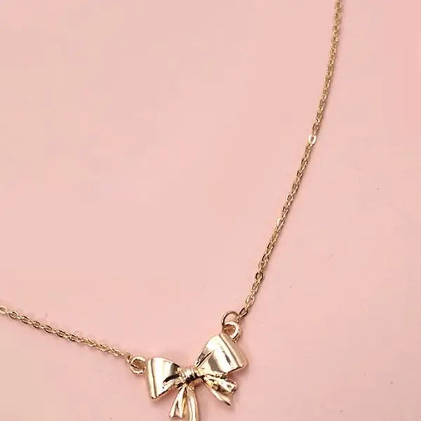 Mini Bow Necklace