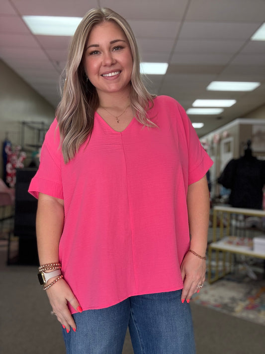Staple Top | Fuchsia