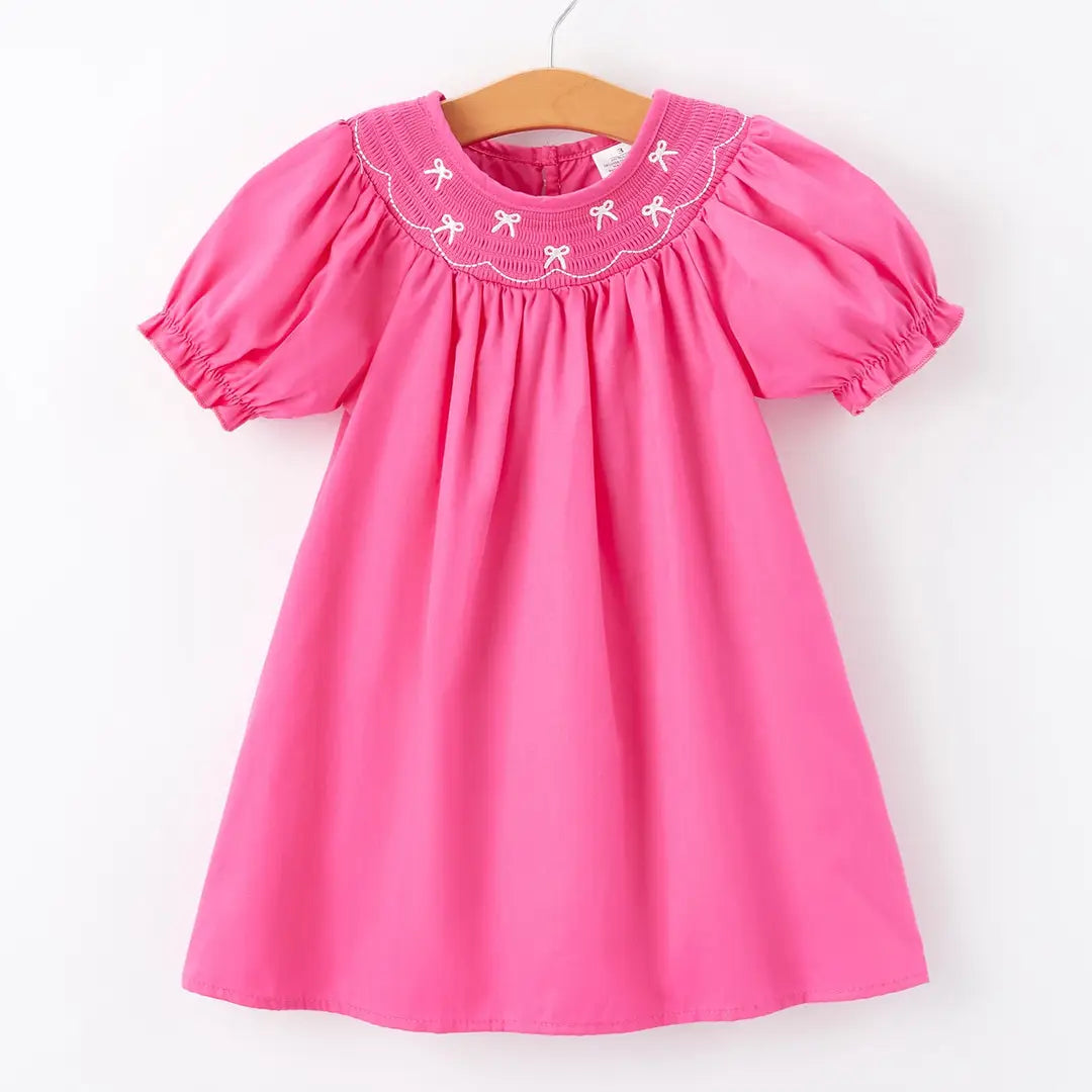 Smocked Bow Dress