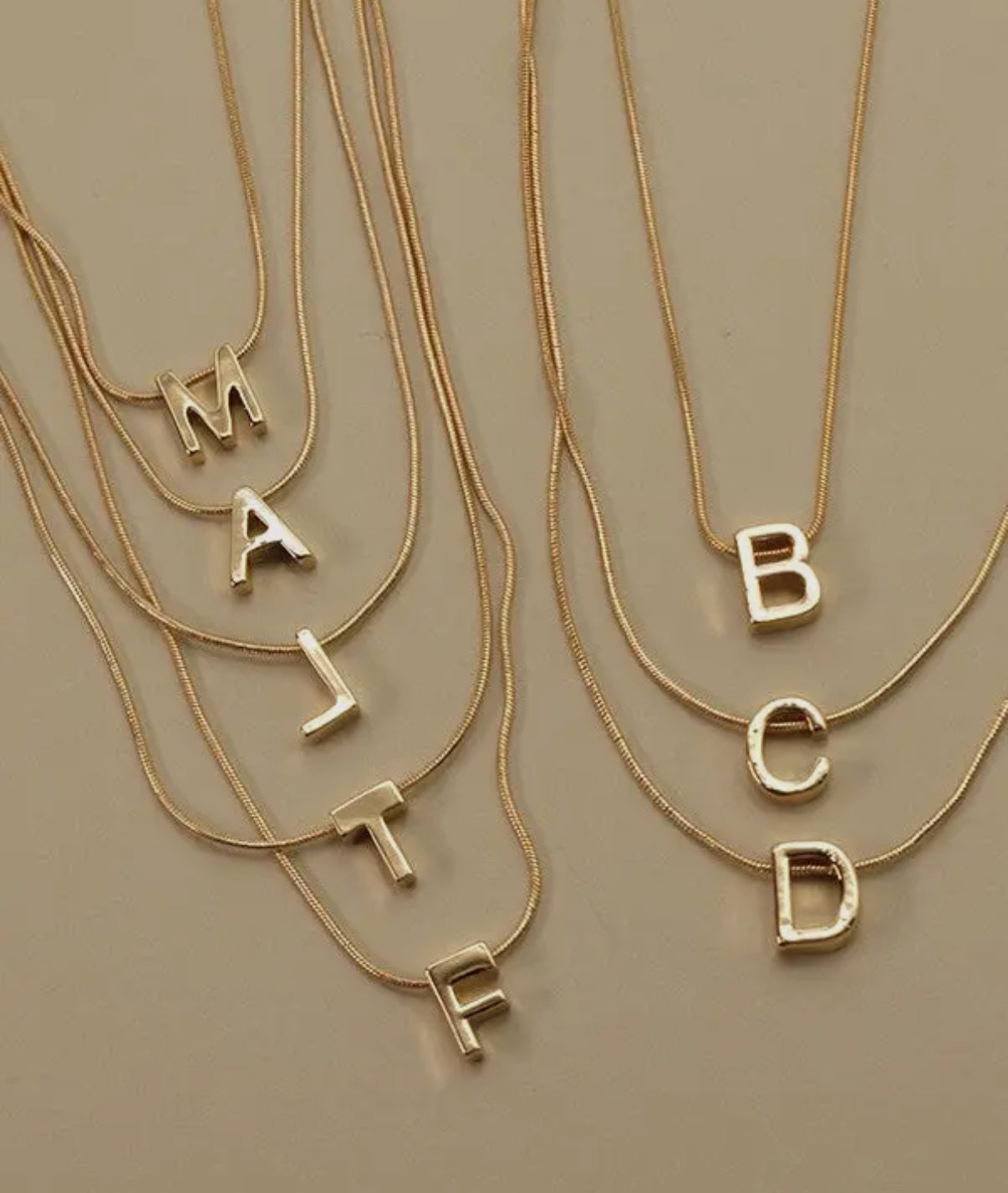 Delicate Initial Necklace