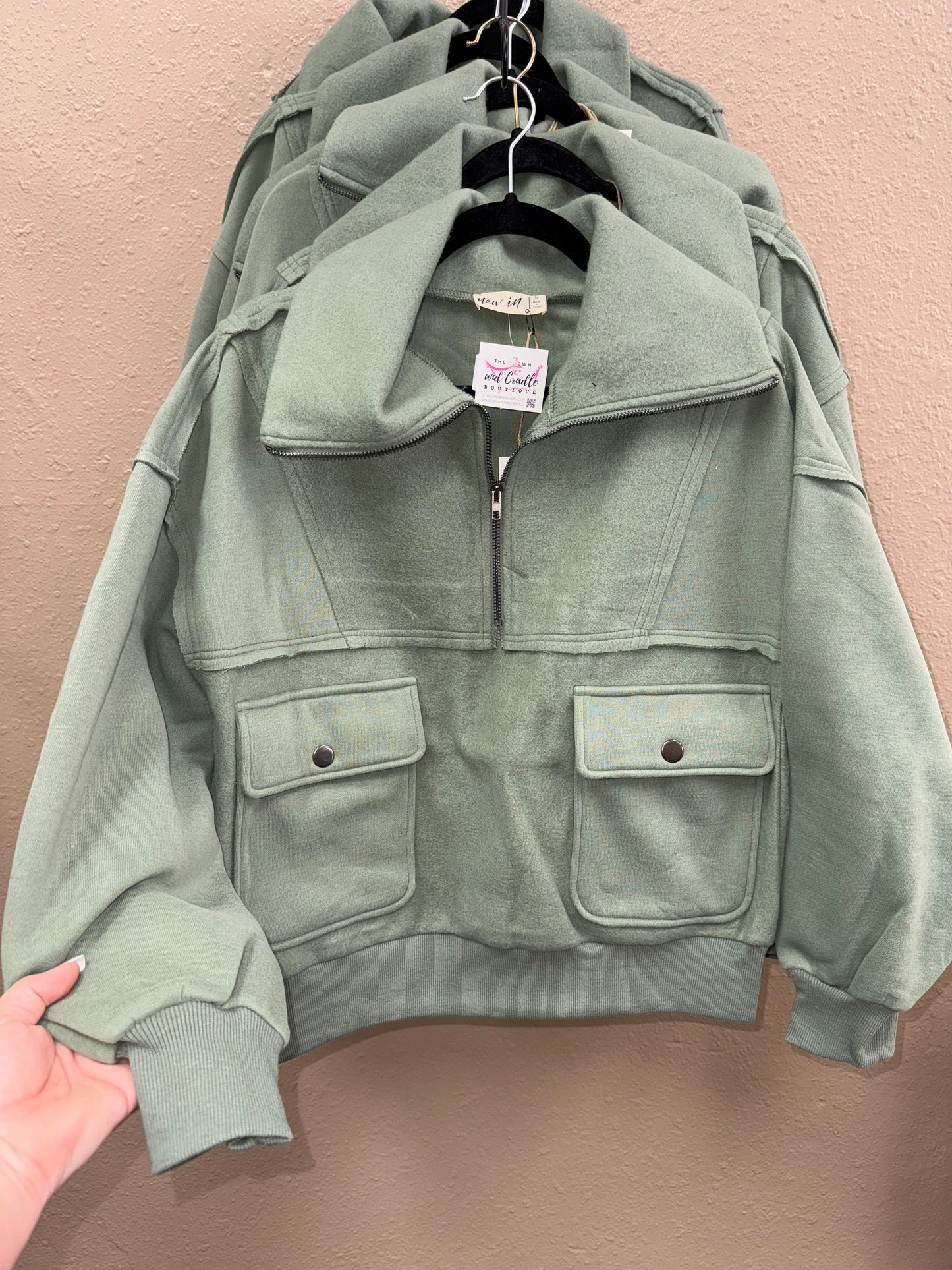 Cargo Quarter Zip