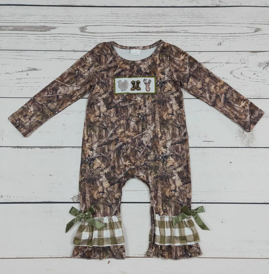 Oh Deer Camo Romper