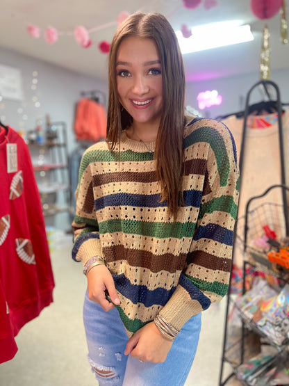 Fall Feels Knitted Sweater