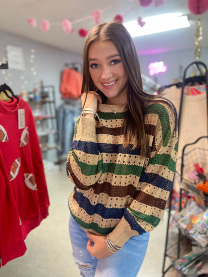 Fall Feels Knitted Sweater