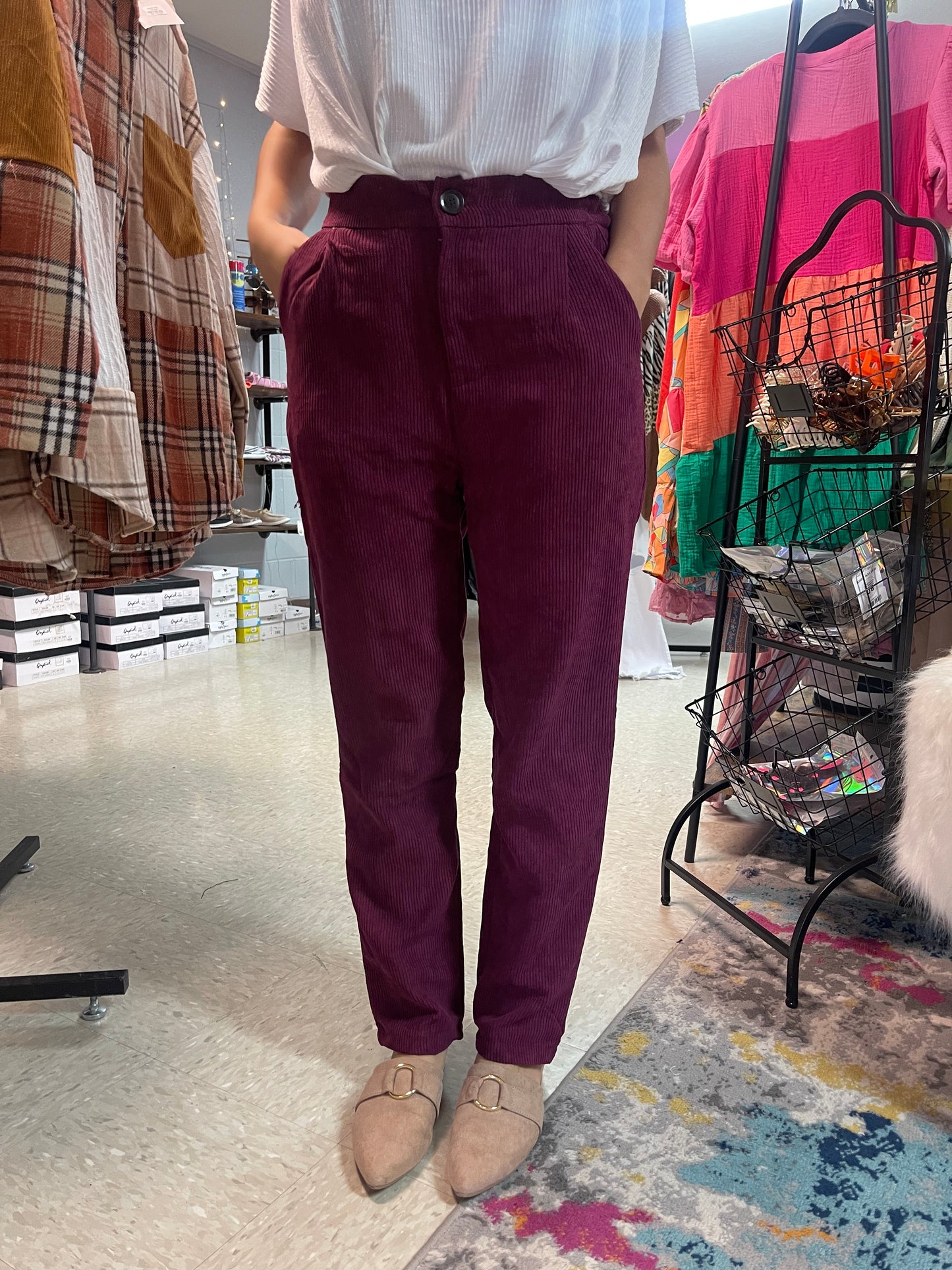 Lover Girl Corduroy Trousers