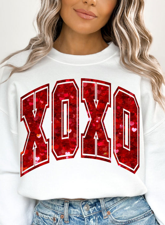 XOXO | Faux Sparkle