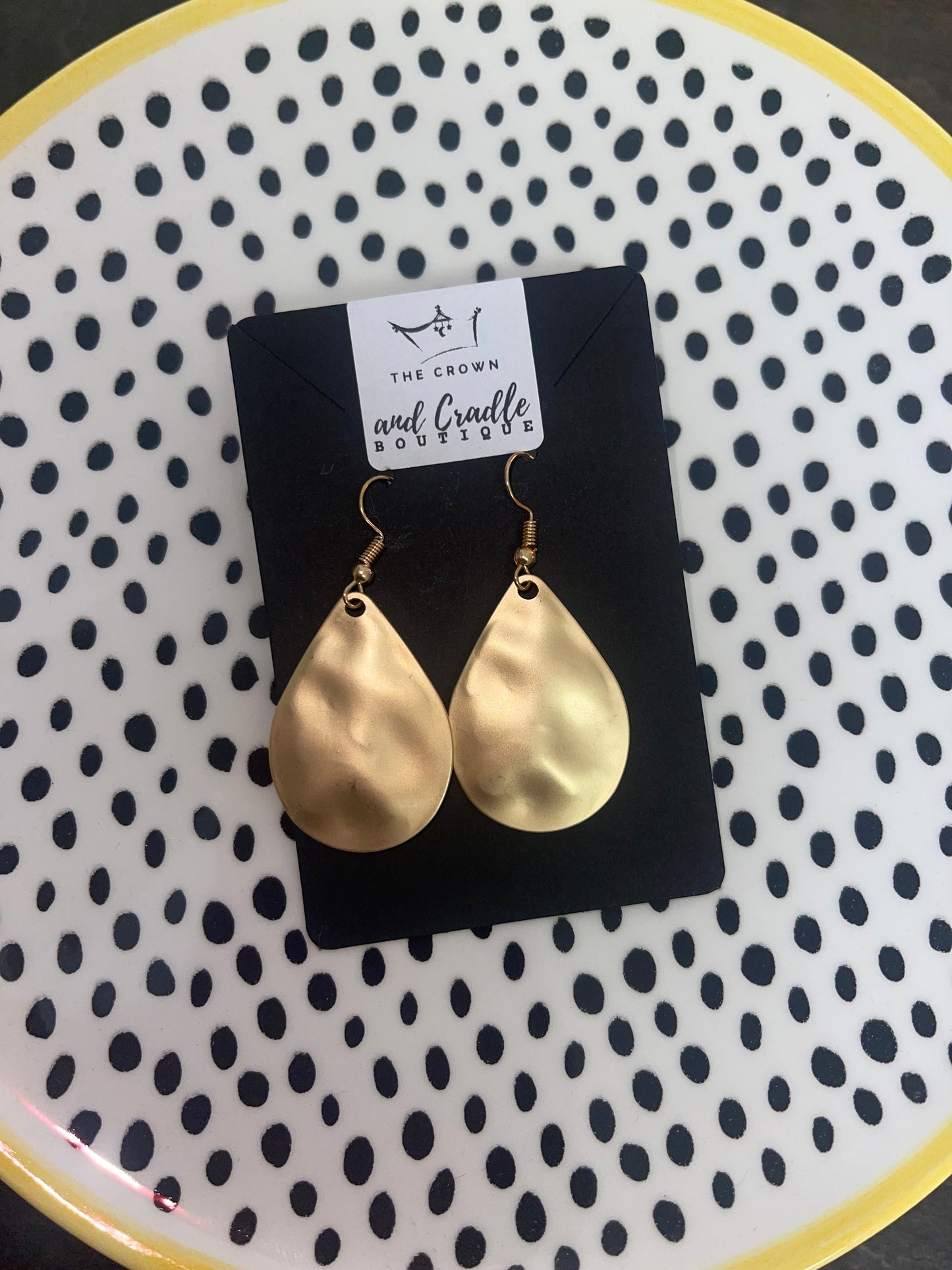 Gold Drop Earrings