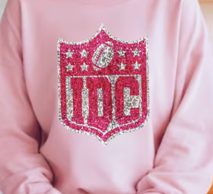 Faux Sparkle IDC | Pink