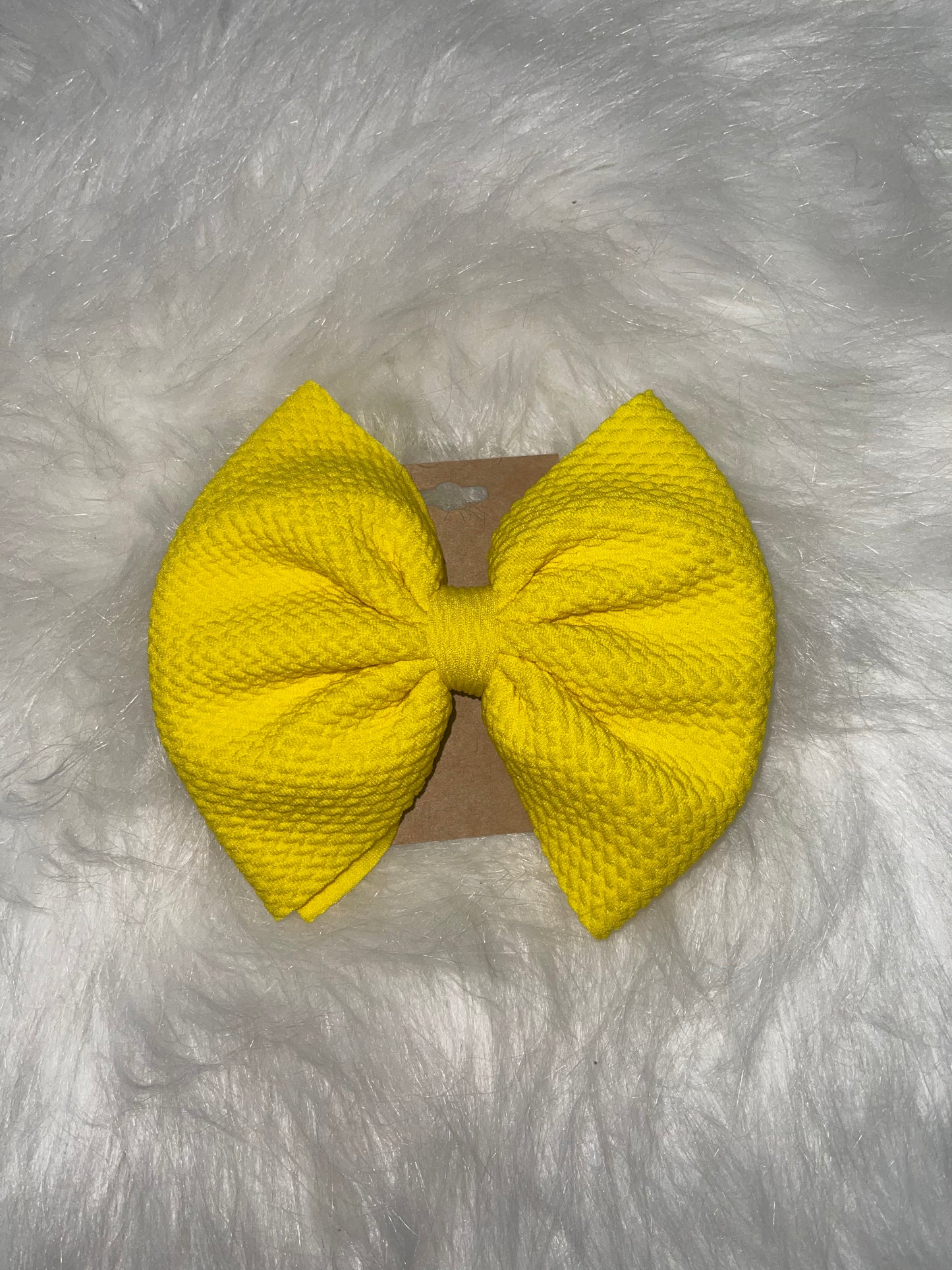 Clip Bows | Yellow